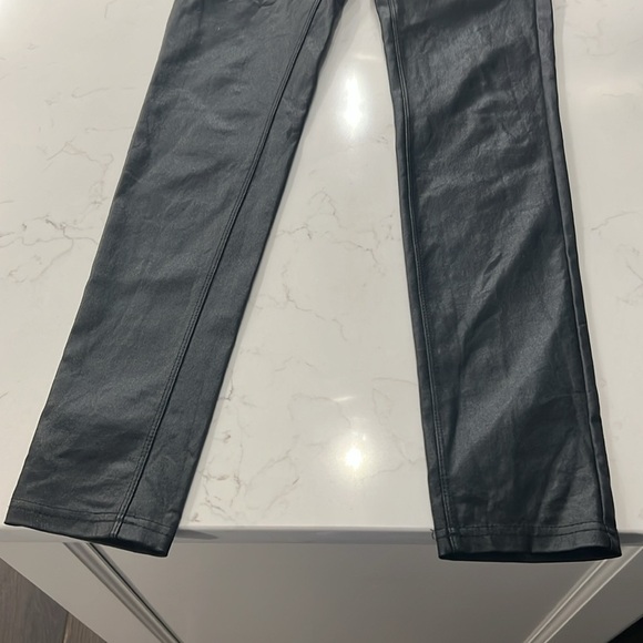 Black Leather Pants Size Small - Picture 2 of 5